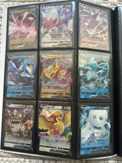 200+ Pokemon TCG Card Binder Lot: SIR, SAR, CHR, VMAX, V, IR, AR, Gold, Promos - Image 3