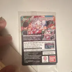Bandai Namco One Piece CCG Monkey.D.Luffy US Voyage Promo Holo Card - Image 2