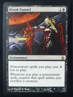 Blood Funnel - RAV - Mtg Card #1V8 - Image 1