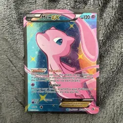 Pokemon Mew EX Full Art Ultra Rare Holo Card RC24/RC25 Legendary Treasures - Image 1