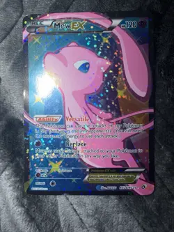 Pokemon Mew EX Full Art Ultra Rare Holo Card RC24/RC25 Legendary Treasures - Image 2