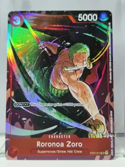 Roronoa Zoro (Gift Collection 2023) ST01-013 One Piece Promotion Cards Foil - Image 1