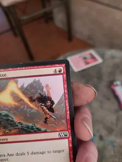 mtg Magic:the Gathering card: lava axe - Image 3