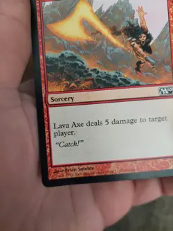 mtg Magic:the Gathering card: lava axe - Image 5