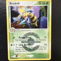 Beedrill 1/112 FireRed & LeafGreen Holo Rare Pokemon Card LP - Image 1