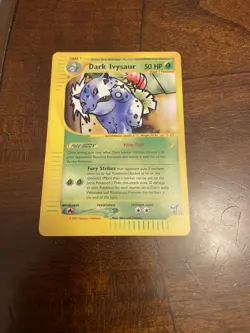 DARK IVYSAUR - #6 Promo Pokemon Card WOTC BEST OF GAME - Image 1