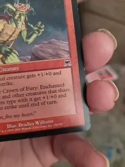 Crown of Fury - Onslaught - Near Mint - Image 4