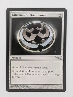 Talisman of Dominance - NM - Mirrodin - MTG - Image 1