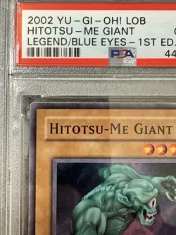 YUGIOH Hitotsu Me Giant PSA 10 Lob 1st - Image 2