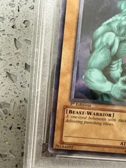 YUGIOH Hitotsu Me Giant PSA 10 Lob 1st - Image 5