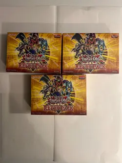 3x Yugioh RETRO PACK Mini Booster Box FACTORY SEALED - English Edition - Image 1