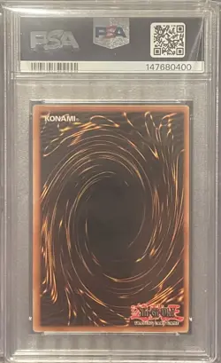 2003 RED EYES BLACK DRAGON SDJ-001 PSA 9 MINT #001 YUGIOH STARTER DECK KONAMI - Image 2