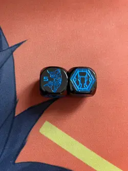 Amanda Lapalme Mana Moon Art Metal Dice Sky Striker Yugioh - Image 4