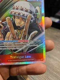 Trafalgar Law One Piece Alt Art OP14-009 (SR) NM-M English - Image 5