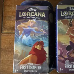Disney Lorcana The First Chapter Set Of 3 Starter Decks Brand New Sealed - Image 2