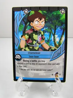 Beyblade Trading Card Game TCG #32 Chameleon 2003 Decipher - Image 1