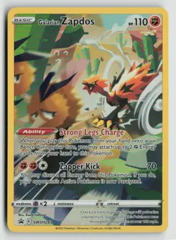 Galarian Zapdos SWSH283 Pokemon SWSH: Sword & Shield Promo Cards Promo NM - Image 1