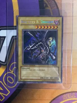 Yu-Gi-Oh! Red-Eyes Black Dragon Limited Edition Secret Rare Card BPT-005 - Image 1