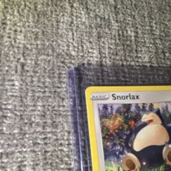 Pokemon Snorlax 140/202 Blister Exclusives Cosmos Holo Basic 150 HP TCG Card - Image 4