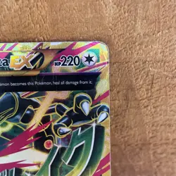 Mega M Rayquaza EX Shiny Full Art Holo Card 98/98 XY-Ancient Origins Pokemon - Image 5