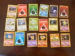Pokemon TCG Misc. Vintage Lot of 45 Cards - Image 1