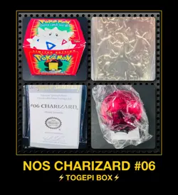 VTG 1999 23K Gold MIB CHARIZARD #6 Pokemon trading card Burger King LMTD ED COA - Image 1