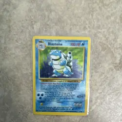 Pokemon Blastoise 2/102 Base Set Holo Rare 100 HP Wizards of the Coast Card - Image 1