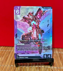 Gundam Exia (Trans-Am) - GD03-049 LR Gundam Card Game - Near Mint/Mint - Image 1