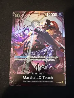 Marshall.D.Teach (Event Pack Vol. 8) P-100 One Piece Promotion Cards Foil - Image 1