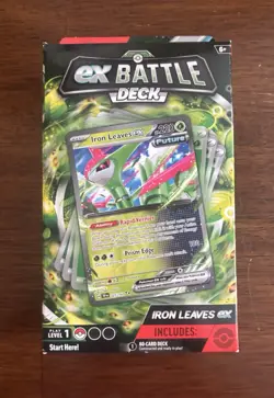 Pokemon Iron Leaves ex Battle Deck 60-Card - Sealed - Image 1