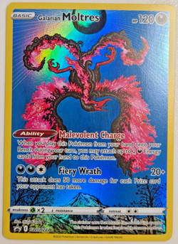 Galarian Moltres SWSH284 Black Star Promo Card Pokemon TCG - Image 1