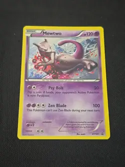 Mewtwo XY101 XY Black Star Promo Pokemon TCG LIGHT PLAYED - Image 1
