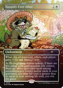 Happily Ever After (Rainbow Foil) -Foil Near Mint MTG Secret Lair - Image 1