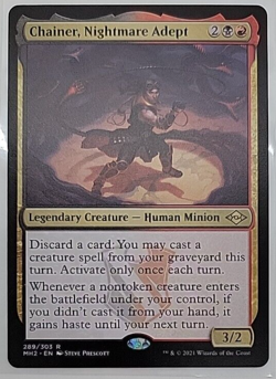 MTG Chainer, Nightmare Adept Modern Horizons 2 289/303 Regular Rare - Image 1