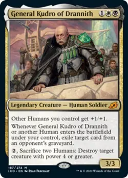 x1 General Kudro of Drannith M MTG Ikoria: Lair of Behemoths M/NM, English - Image 1