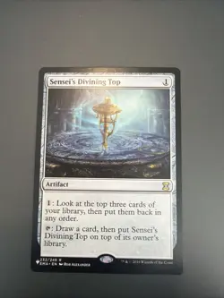 Mtg Magic Sensei's Divining Top LP Eternal Masters EMA - Image 1