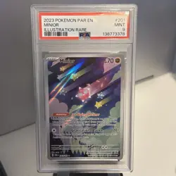 Pokemon 2023 Paradox Rift PSA 9 Minior IR - Image 1