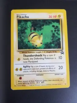 Pikachu 27/53 Wotc Pokemon Black Star Promo - Image 1