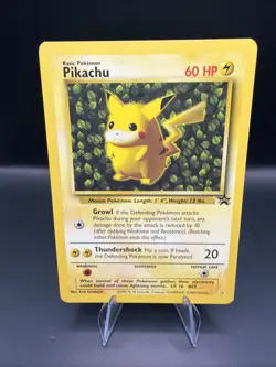 Pokemon IVY Pikachu Black Star 1 - League Promo Exclusive WotC - 1999 Card - Image 1