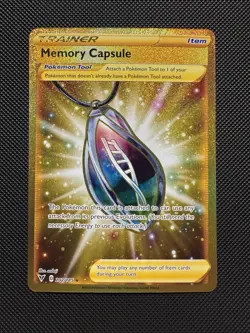 Pokemon TCG Memory Capsule (Secret) 202/185 SWSH04: Vivid Voltage Secret Rare NM - Image 1