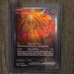 Pokemon Chi-Yu ex 259/193 Sv02: Paldea Evolved Illustration Rare Holo - Image 1