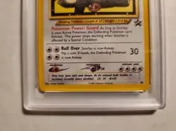 PSA 8 NM/MT Pokemon League Snorlax Z #49 WOTC Black Star Promo Card 2002 - Image 3