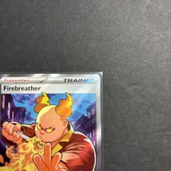 Fire Breather 119/94 Full Art Trainer Holo Me02: Phantasmal Flames Pokemon TCG - Image 2