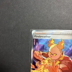 Fire Breather 119/94 Full Art Trainer Holo Me02: Phantasmal Flames Pokemon TCG - Image 3