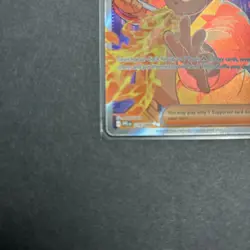 Fire Breather 119/94 Full Art Trainer Holo Me02: Phantasmal Flames Pokemon TCG - Image 4