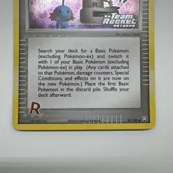 Swoop! Teleporter Reverse Holo #92/109 EX Team Rocket Return Pokemon 2004 LP/NM - Image 4