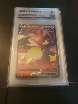 Pokemon 2021 Celebrations Lance's Charizard v BSP Promo SWSH133 - Image 1
