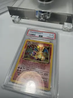 Charizard Base Set 4/102 Holo 1999 Pokemon Excellent - EX-MT Unlimited #4 PSA 6 - Image 1