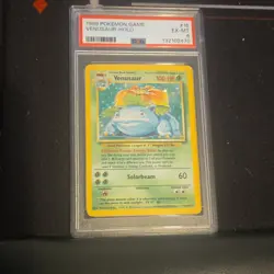 Pokemon Venusaur Base Set 15/102 Holo Rare PSA 6 1999 - Image 1