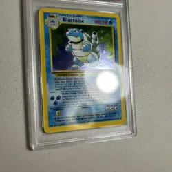 1999 POKEMON BASE SET UNLIMITED #2 BLASTOISE-HOLO PSA 6 - Image 4